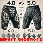 Leatt Impact Shorts 4.0 vs 5.0