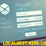 localhost:4200/login